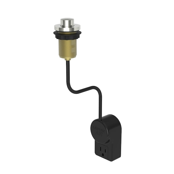 Newport Brass 1500-5811/15 East Linear Air Activated Garbage Disposal Switch Kit - Polished Nickel