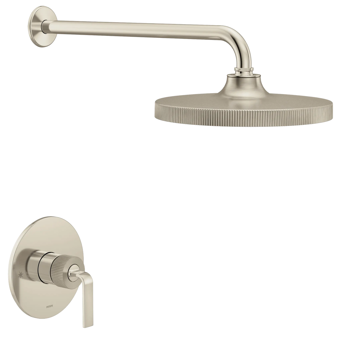 MOEN UTS3582EPNLBN Cambium M-Core 3-Series Shower Trim - Brushed Nickel/Polished Nickel