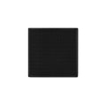 INFINITY DRAIN W 5 BK WD 5 5" x 5" Strainer with Wedge Wire Pattern Decorative Plate and 2" Throat in Matte Black for WD 5