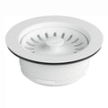 FRANKE WD-900-PWT Colorline Replacement Waste Disposer Flange for Kitchen Sink in Polar White