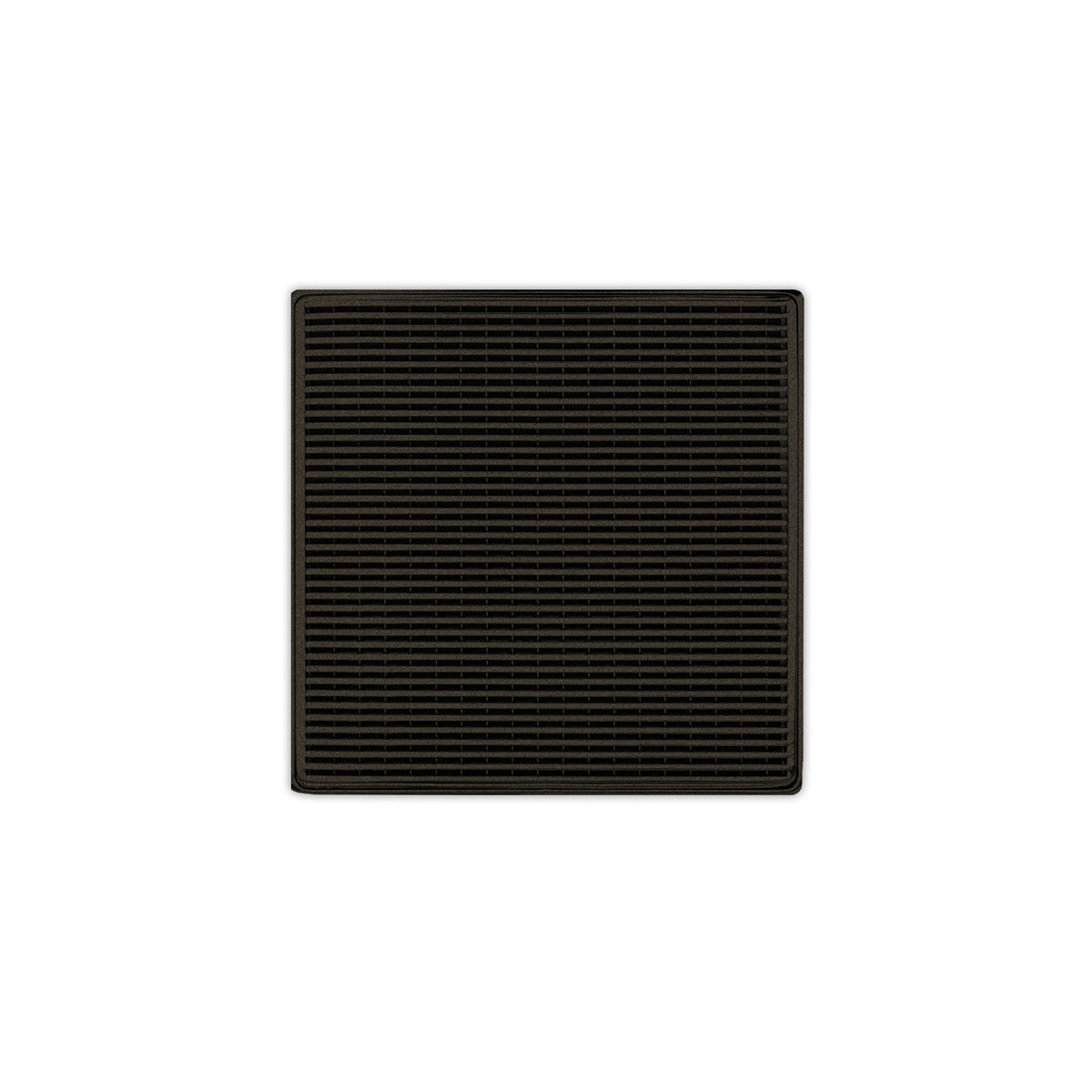 INFINITY DRAIN WD 5-3A ORB WD 5 5" x 5" WD 5 High Flow Complete Kit with Wedge Wire Pattern Decorative Plate in Oil Rubbed Bronze with ABS Drain Body, 3" Outlet