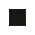 INFINITY DRAIN WDB 4-P ORB WD 4 4" x 4" WDB 4 Complete Kit with Wedge Wire Pattern Decorative Plate in Oil Rubbed Bronze with PVC Bonded Flange Drain Body, 2", 3" and 4" Outlet