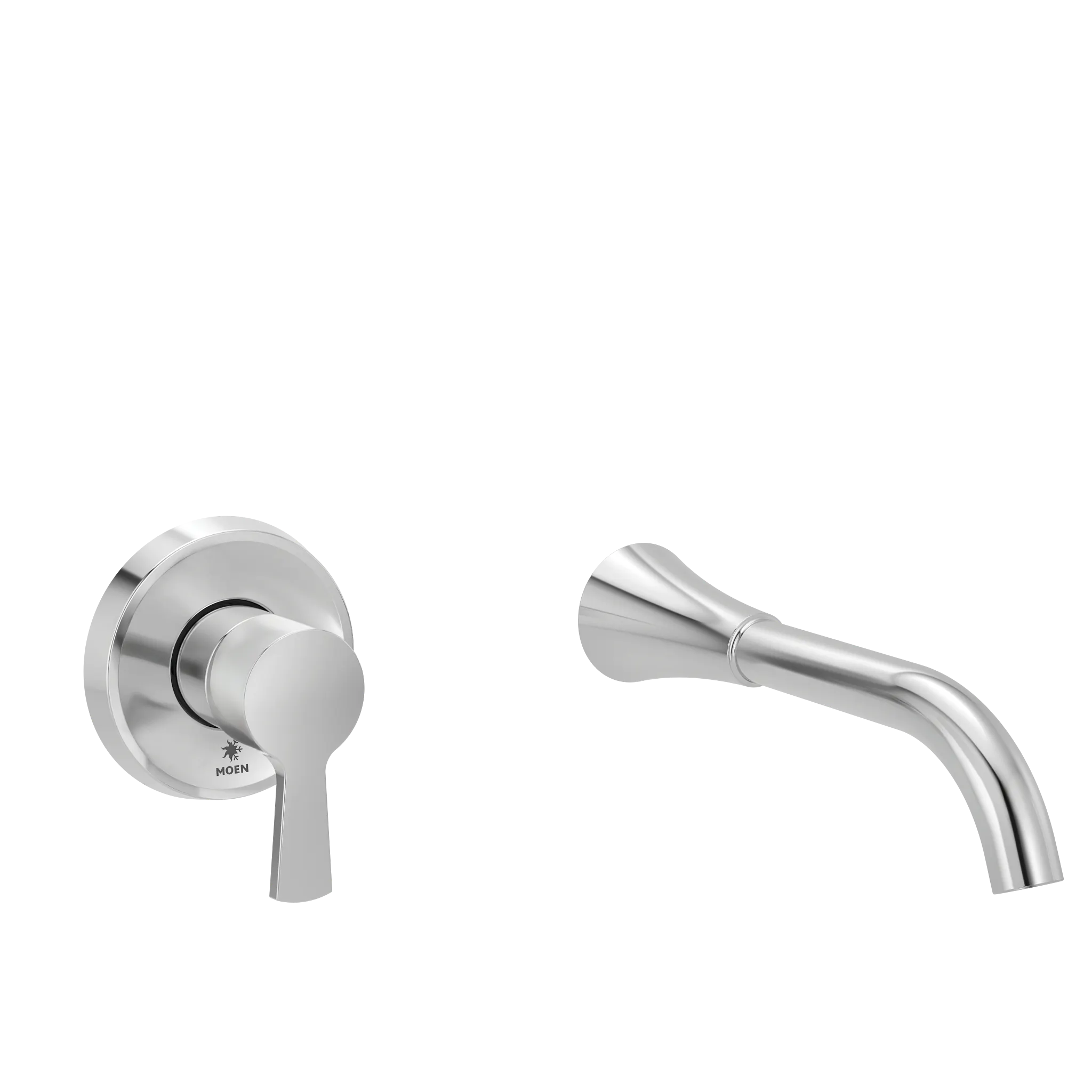MOEN WT430 Jase Wall Mount Tub Filler Trim - Chrome