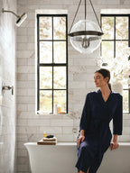 MOEN WTS921NL Flara Wall Mount Tub Filler Trim - Polished Nickel