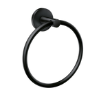 MOEN Y5785BL Arlys  Towel Ring In Matte Black