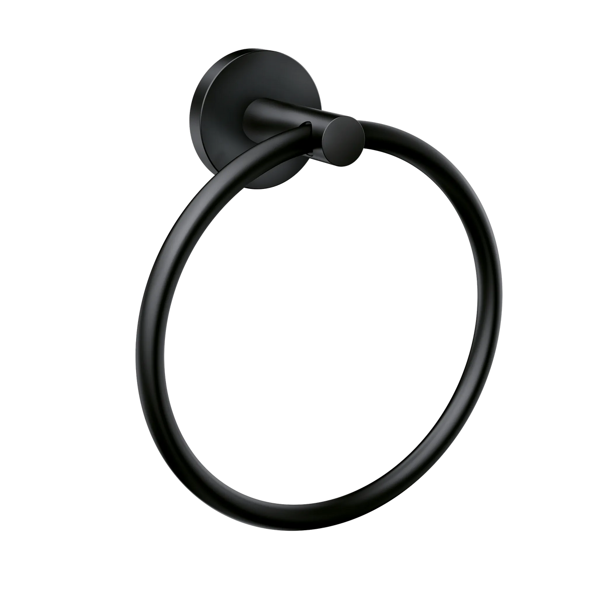 MOEN Y5785BL Arlys  Towel Ring In Matte Black
