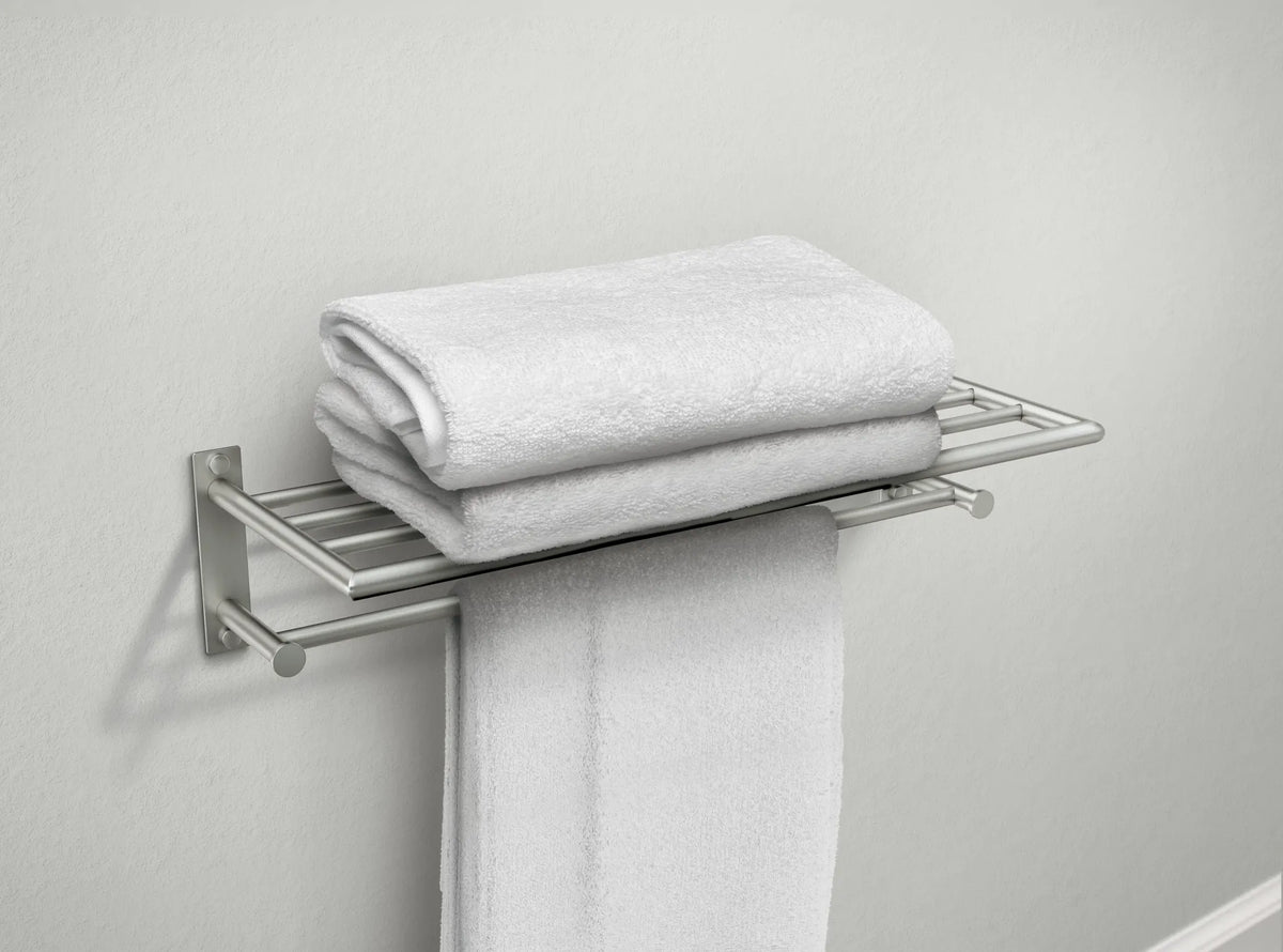 MOEN Y5794BN Arlys  Towel Shelf In Brushed Nickel