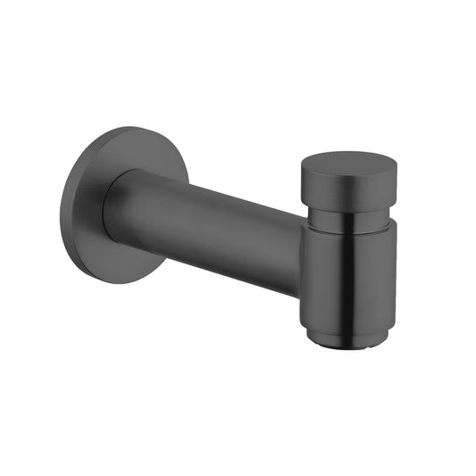 HANSGROHE 72411341 Talis S Tub Spout with Diverter in Brushed Black Chrome