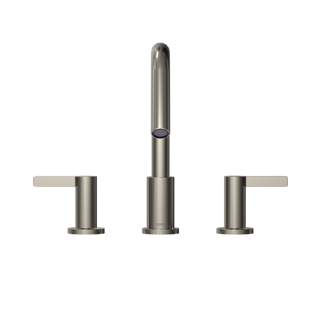 TOTO TBG11201UA#PN Gf Two Lever Handle Deck-Mount Roman Tub Filler Trim - Polished Nickel