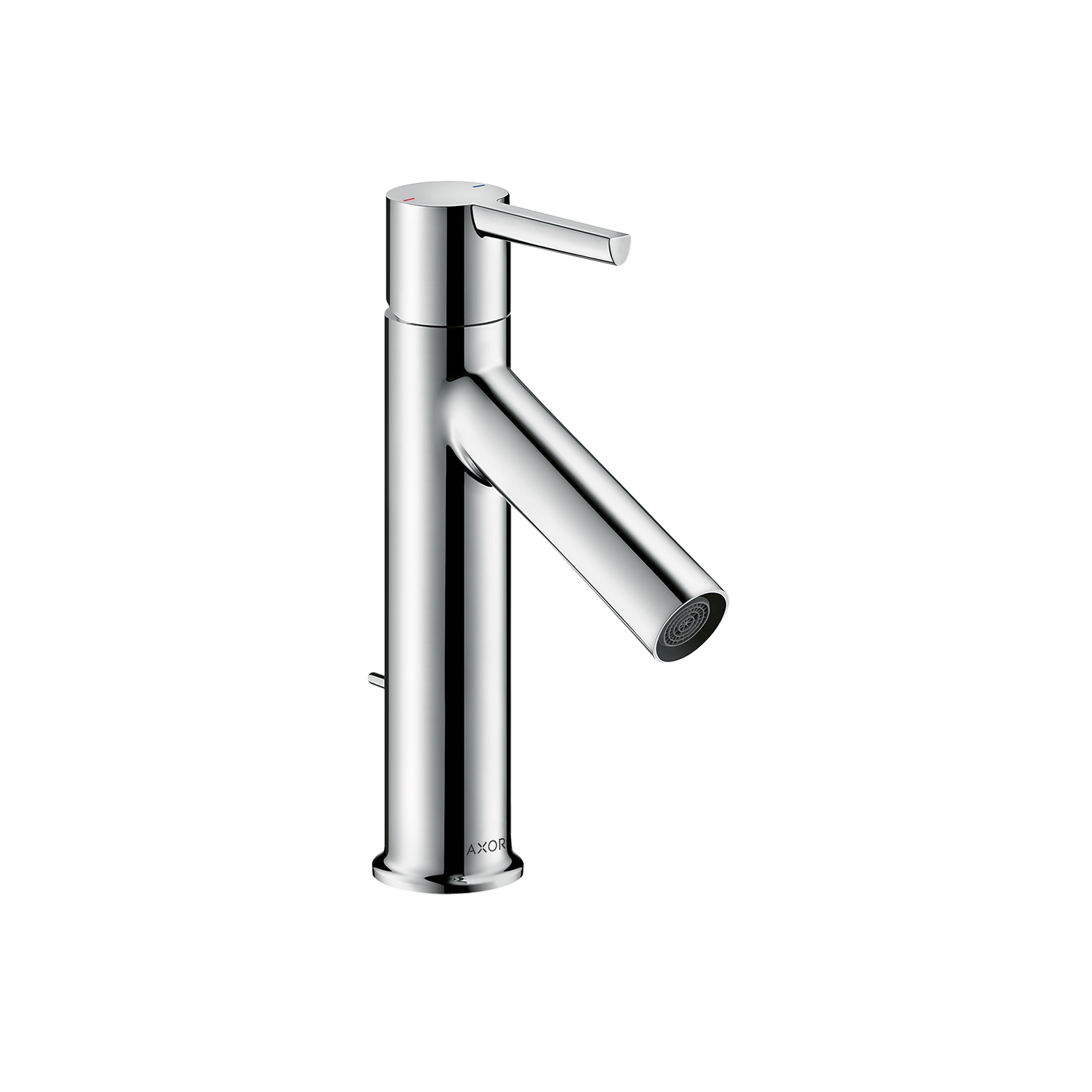 AXOR 10001001 Starck Single-Hole Faucet 100 with Pop-Up Drain, 1.2 GPM - Chrome