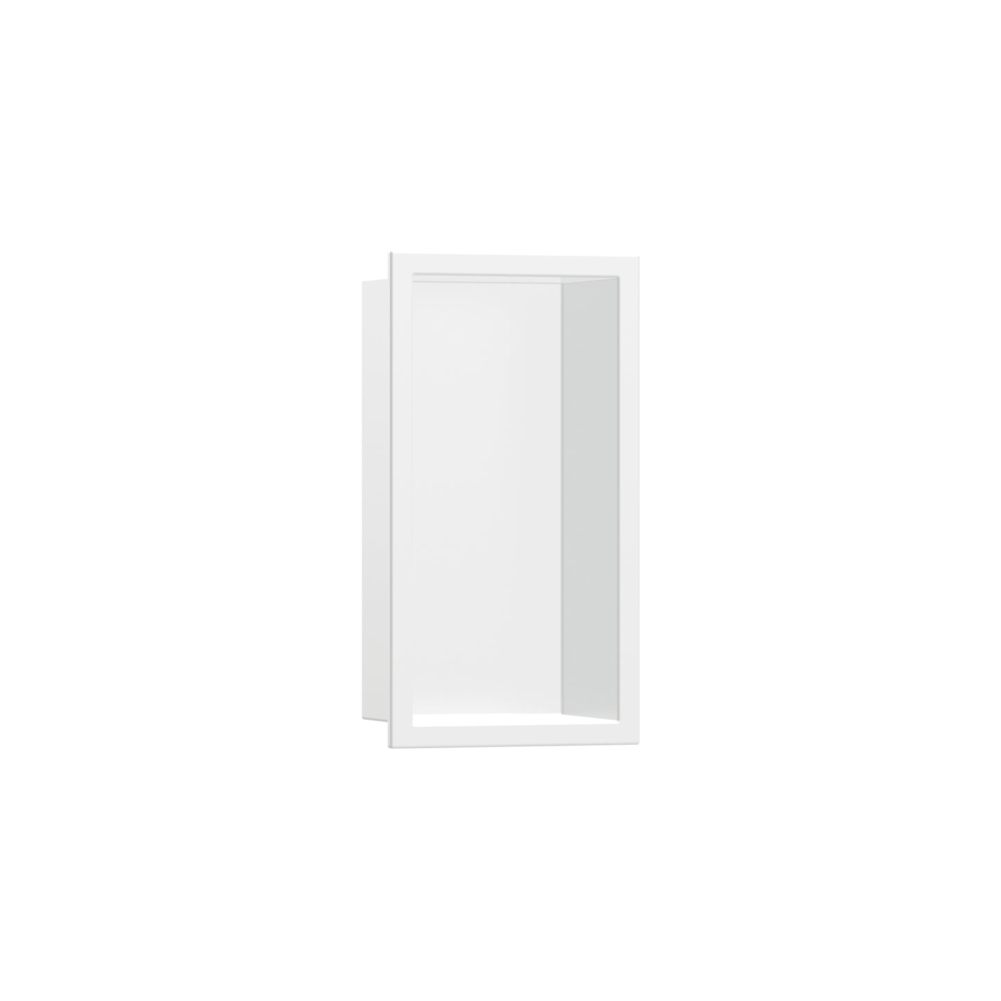 HANSGROHE 56092700 XtraStoris Original Wall Niche with Frame 12" x 6"x 5.5" in Matte White
