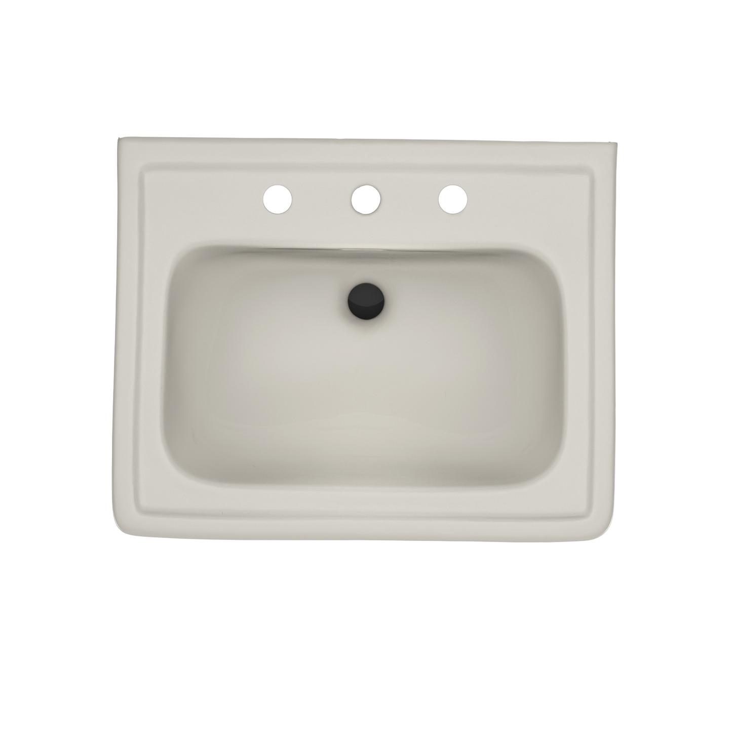 TOTO LPT532.8N#12 Promenade 24" X 19-1/4" Rectangular Pedestal Bathroom Sink For 8 Inch Center Faucets - Sedona Beige