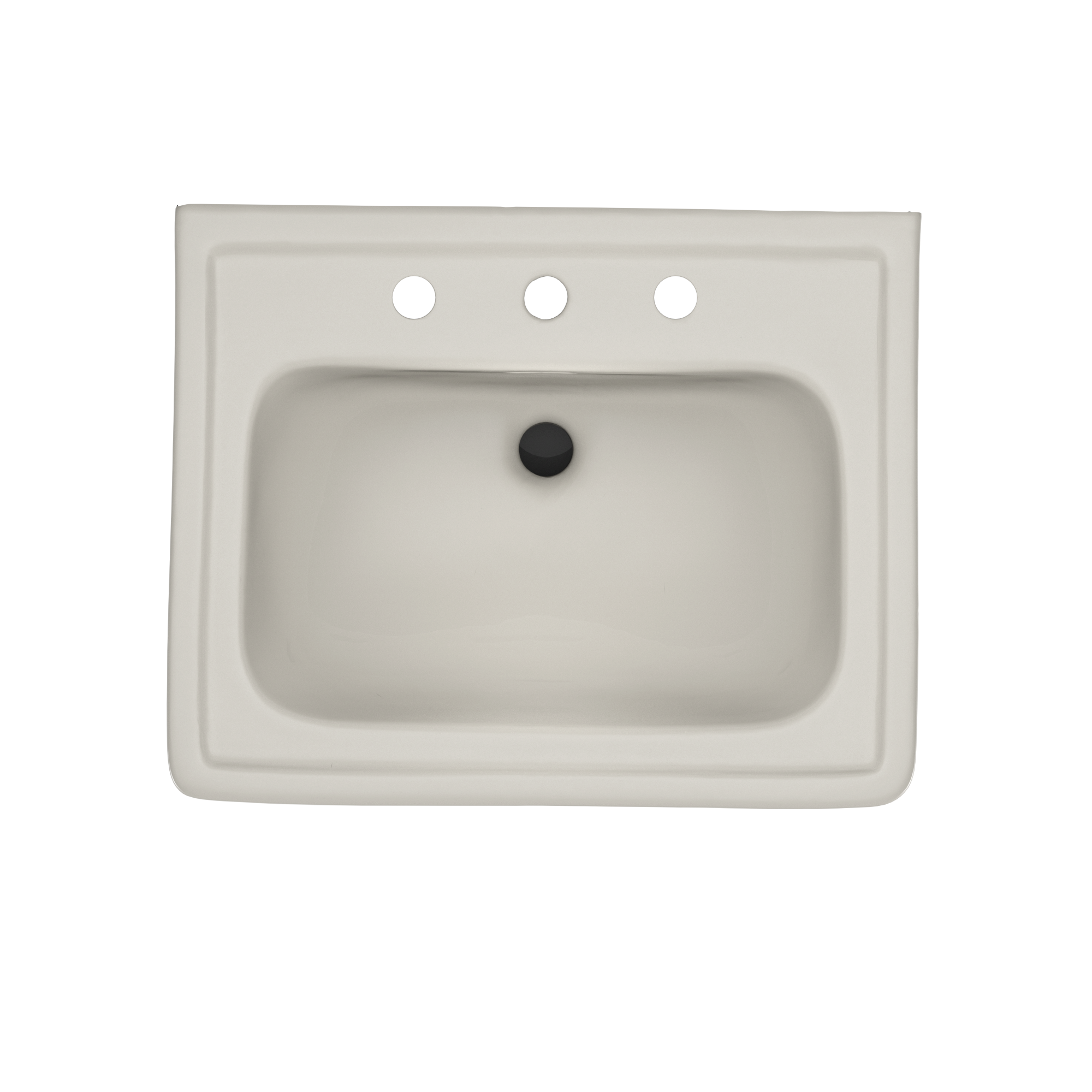 TOTO LPT532.8N#12 Promenade 24" X 19-1/4" Rectangular Pedestal Bathroom Sink For 8 Inch Center Faucets - Sedona Beige
