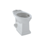 TOTO C404CUFG#11 Promenade II Universal Height Toilet Bowl with CEFIONTECT , Colonial White