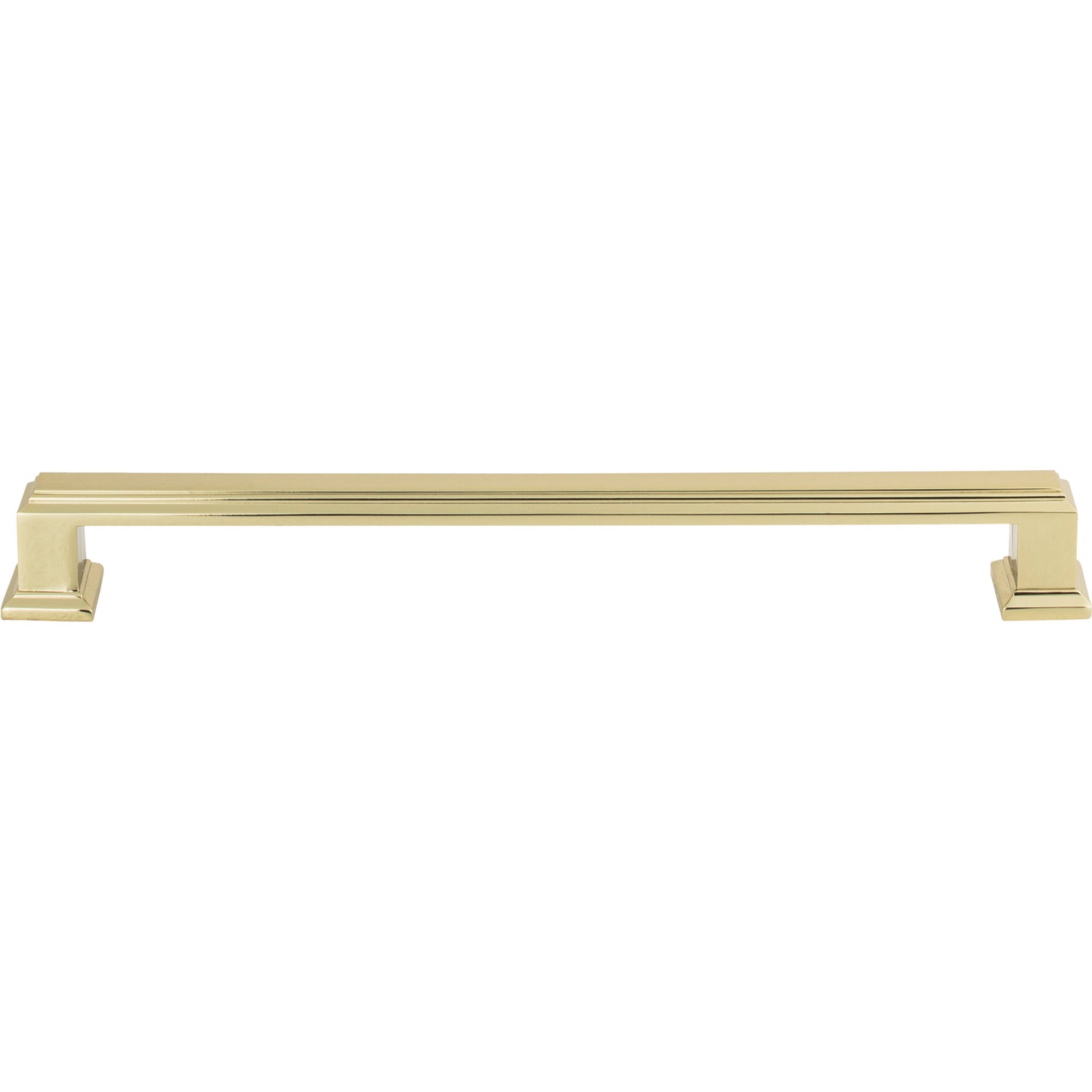 ATLAS 293-FG Sutton Place 7 9/16" Center to Center Bar Pull , French Gold