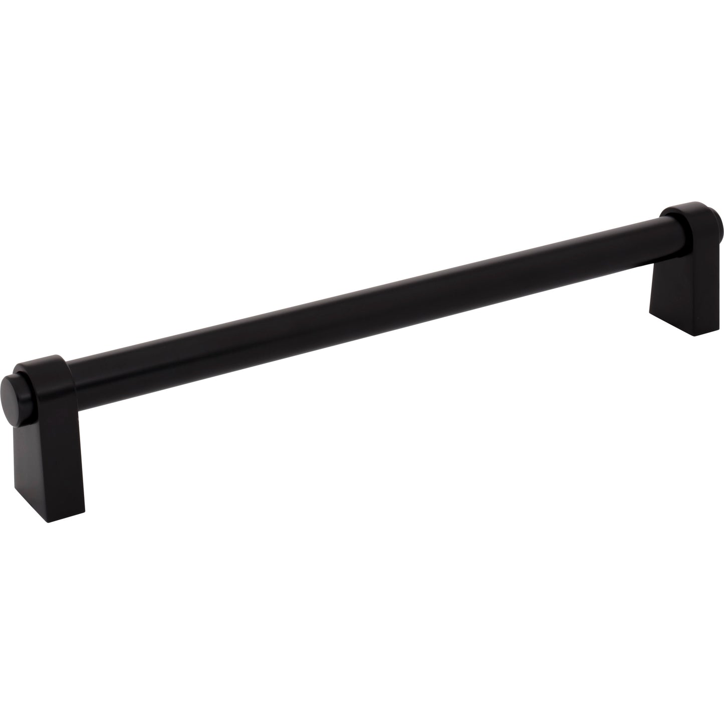 TOP KNOBS TK3216BLK Lawrence 12" Center to Center Appliance Pull - Flat Black