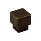 TOP KNOBS TK32GBZ Tapered 1" Length Square Knob - German Bronze