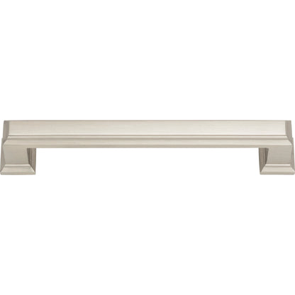 ATLAS 292-BRN Sutton Place 5 1/16" Center to Center Bar Pull - Brushed Nickel