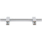 JEFFREY ALEXANDER 478-96PC Larkin 1 96 mm Center-to-Center Bar Pull - Polished Chrome