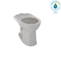 TOTO C453CUFG#12 Drake Ii Universal Height Round Toilet Bowl With Cefiontect - Sedona Beige