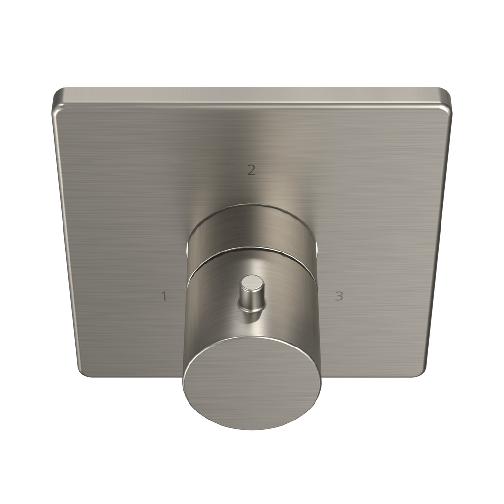TOTO TBV02104U#BN Square Three-Way Diverter Shower Trim - Brushed Nickel