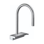 HANSGROHE 73837001 Aquno Select HighArc Kitchen Faucet, 3-Spray Pull-Down, 1.75 GPM - Chrome