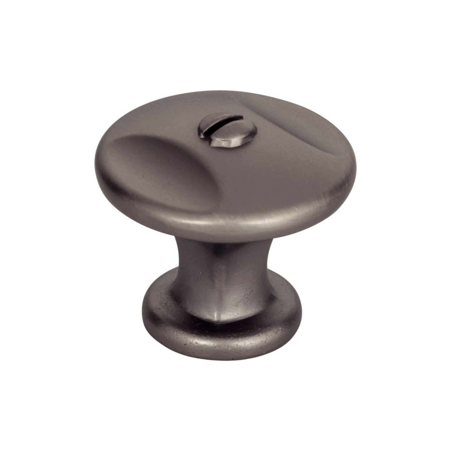 ATLAS A869-SL Ergo 1 1/4" Diameter Round Knob - Slate