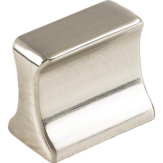 JEFFREY ALEXANDER 752-19SN Sullivan 19 mm Center to Center Rectangle Knob - Satin Nickel