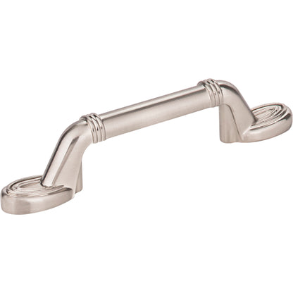 ELEMENTS 110-3SN Vienna 3" Center-to-Center Bar Pull - Satin Nickel