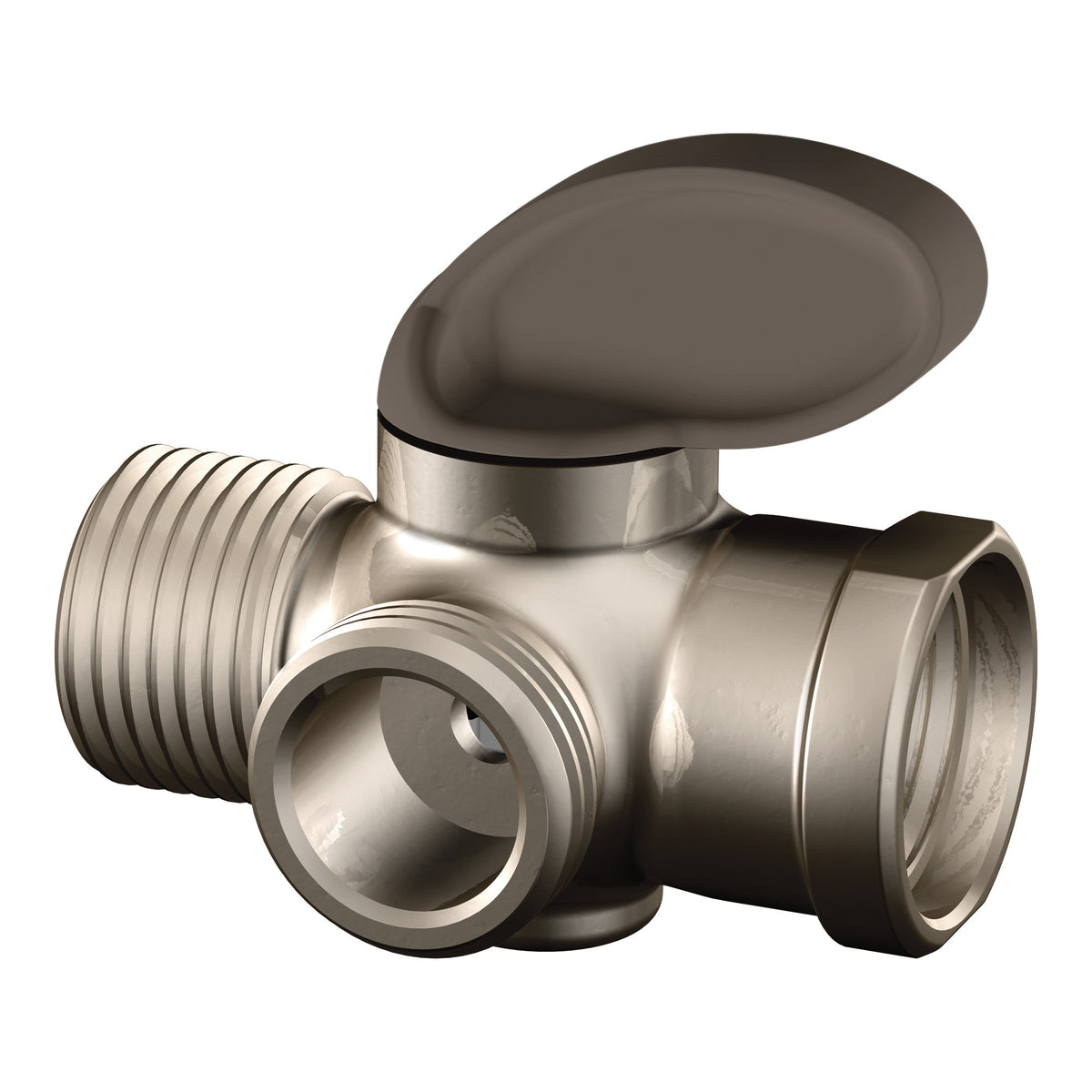 MOEN A720AN Shower Arm Diverter (2.5"L X 2"W X 3"H) - Antique Nickel