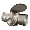 MOEN A720BN Shower Arm Diverter (2.5"L X 2"W X 3"H) - Brushed Nickel