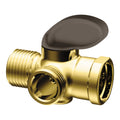 MOEN A720P Shower Arm Diverter (2.5"L X 2"W X 3"H) - Polished Brass