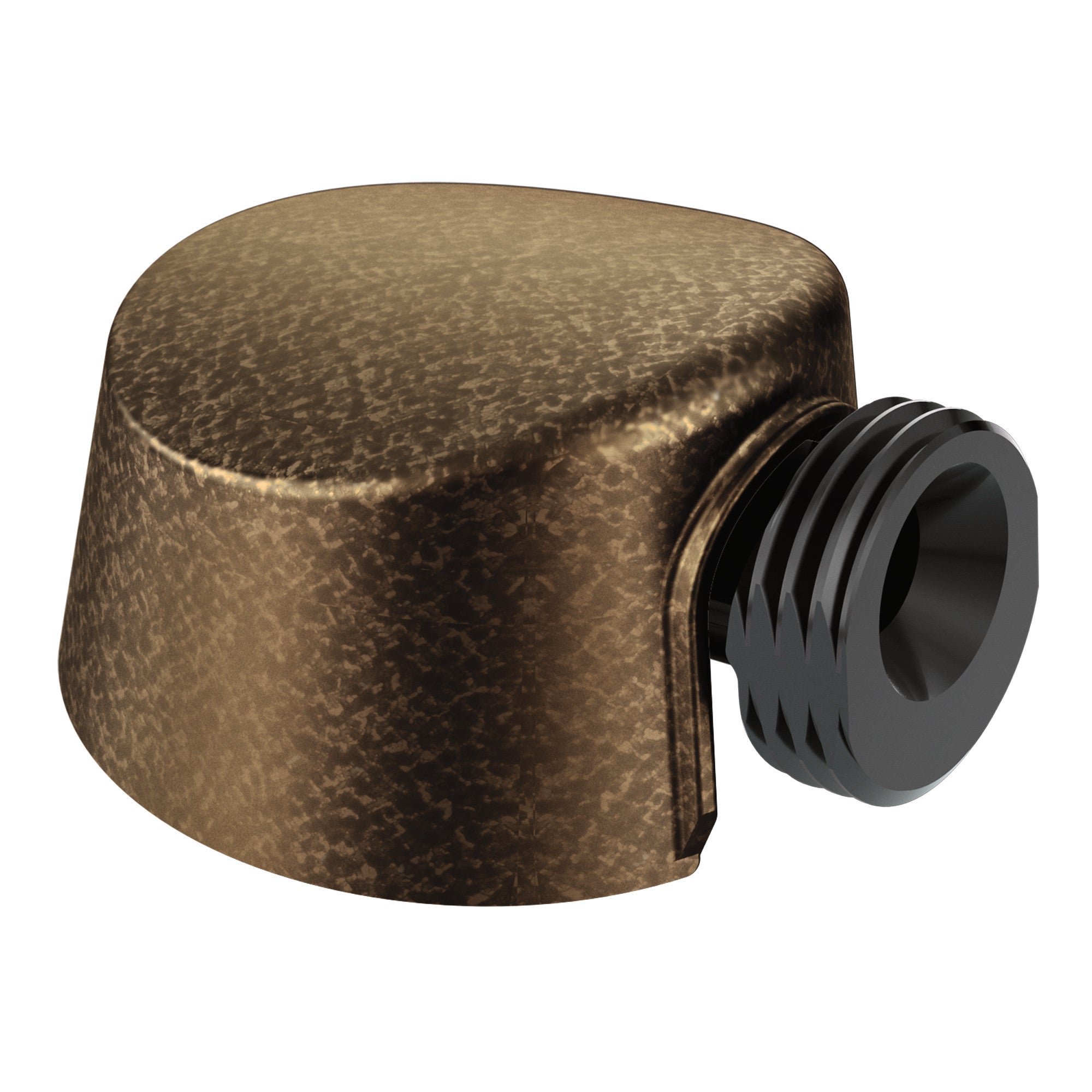 MOEN A725AZ Circular Drop Ell For Handheld Showerhead (2.4"L X 1.7"W X 2.5"H) - Antique Bronze