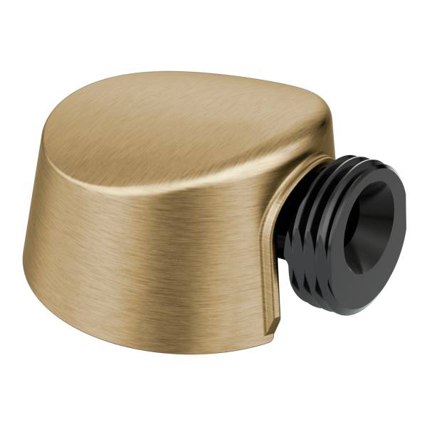 MOEN A725BB Circular Drop Ell For Handheld Showerhead (2.4"L X 1.7"W X 2.5"H) - Brushed Bronze