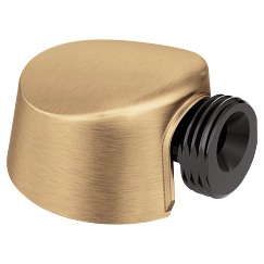 MOEN A725BZG Circular Drop Ell For Handheld Showerhead (2.4"L X 1.7"W X 2.5"H) - Bronzed Gold