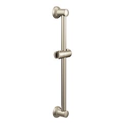 MOEN A735BN Chrome Slide Bars - Brushed Nickel