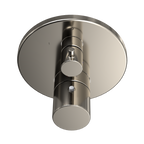 TOTO TBV01408U#PN Round Thermostatic Mixing Valve With Two-Way Diverter Shower Trim - Polished Nickel