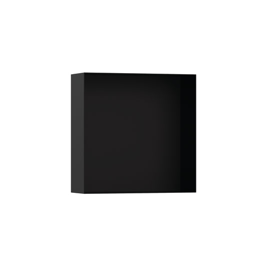 HANSGROHE 56073670 XtraStoris Minimalistic Wall Niche Frameless 12"x 12"x 4"  in Matte Black