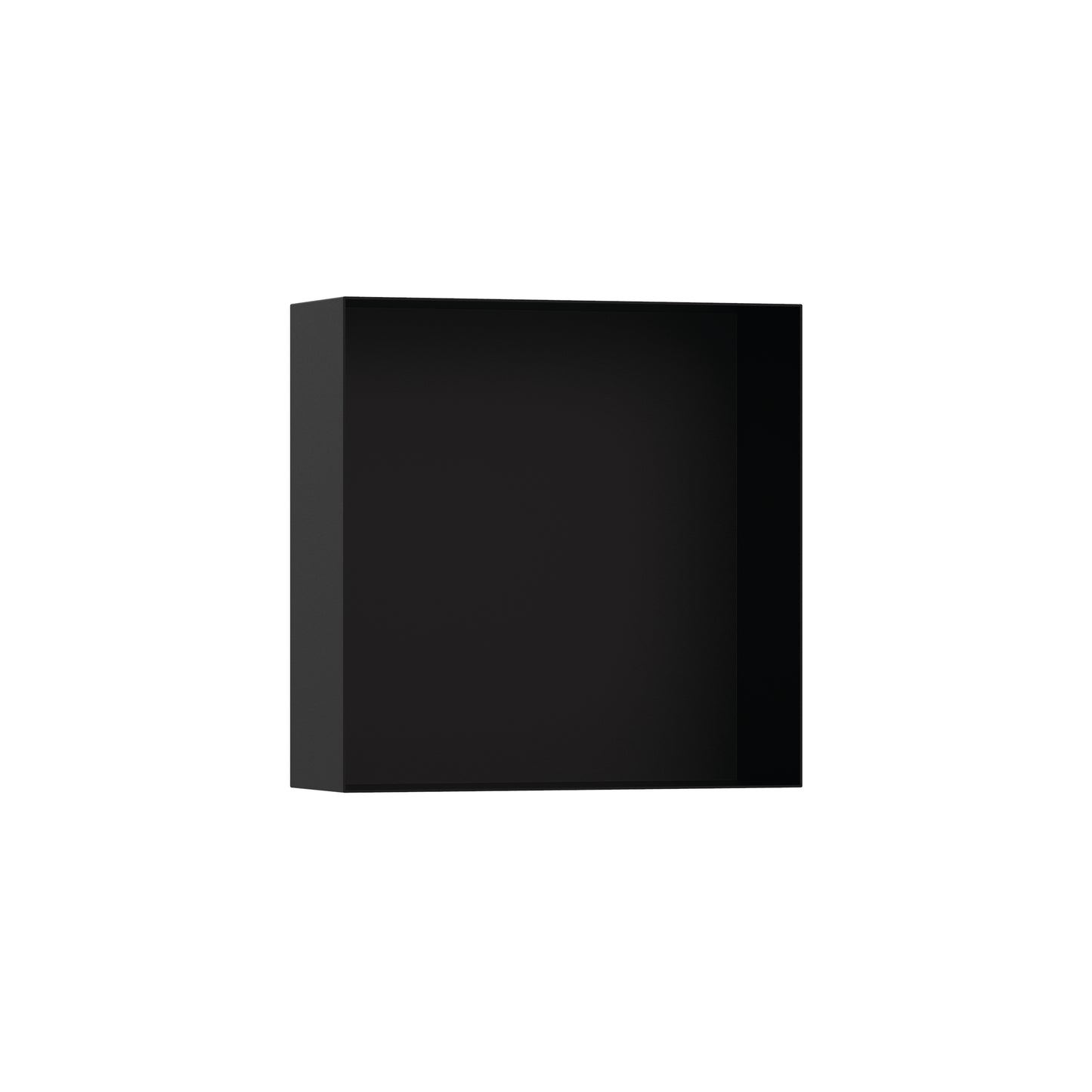 HANSGROHE 56073670 XtraStoris Minimalistic Wall Niche with Open Frame 12"x 12"x 4" - Matte Black