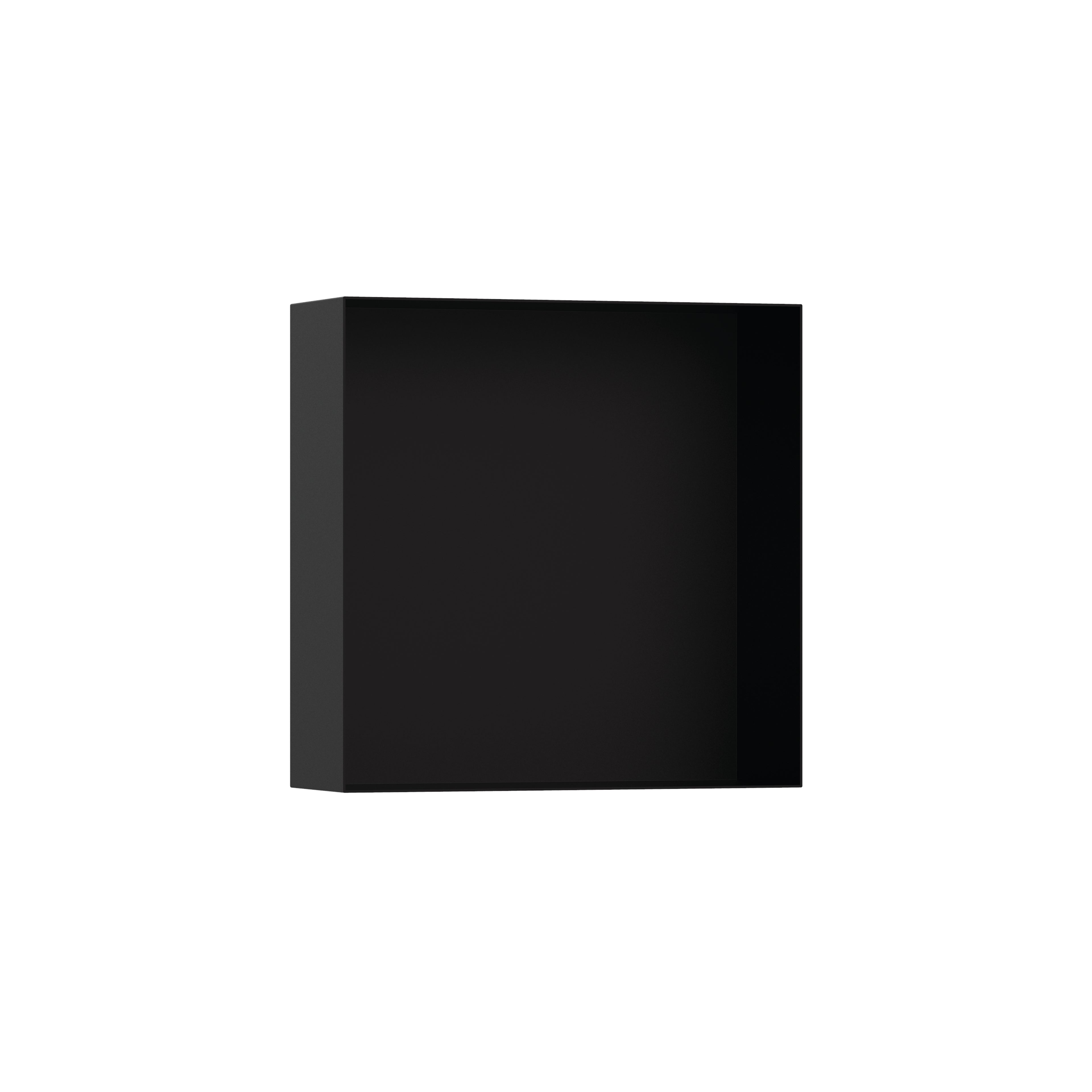 HANSGROHE 56073670 XtraStoris Minimalistic Wall Niche with Open Frame 12"x 12"x 4" - Matte Black
