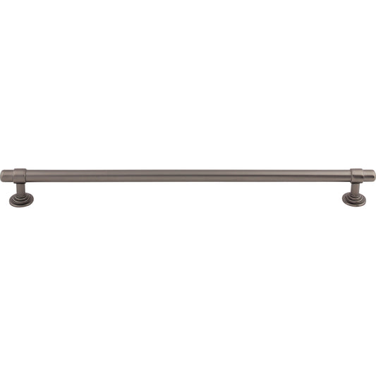 TOP KNOBS TK3006AG Ellis 12" Center to Center Bar Pull , Ash Gray