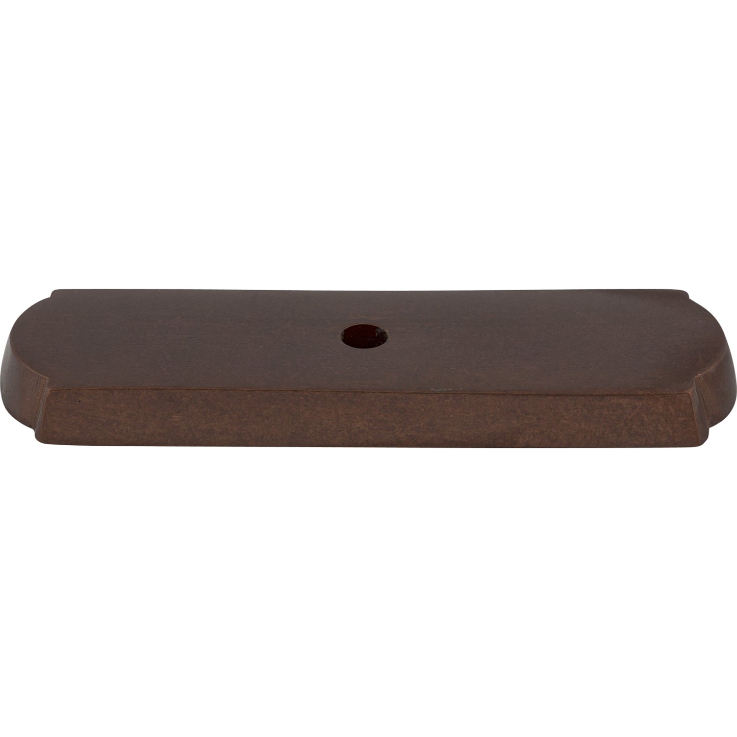 TOP KNOBS M1433 Aspen Rectangle Knob Backplate - Mahogany Bronze