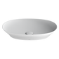 TOTO LT474MT#CMW Kiwami Oval 24 Inch Vessel Bathroom Sink with CEFIONTECT , Clean Matte