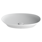 TOTO LT474MT#CMW Kiwami Oval 24 Inch Vessel Bathroom Sink With Cefiontect - Clean Matte