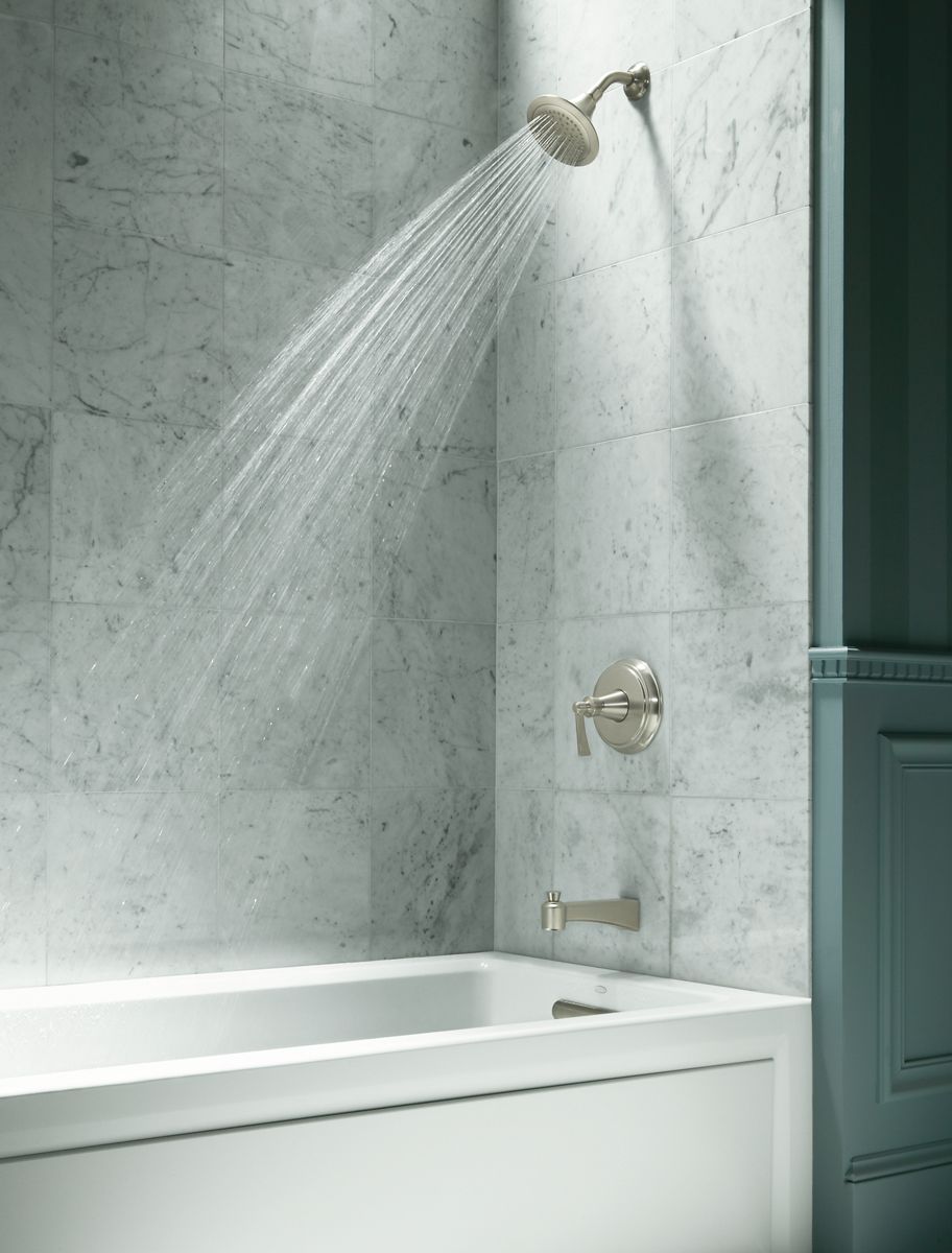 KOHLER K-1123-RA-0 Archer 60" X 32" Alcove Bath, Right Drain - White
