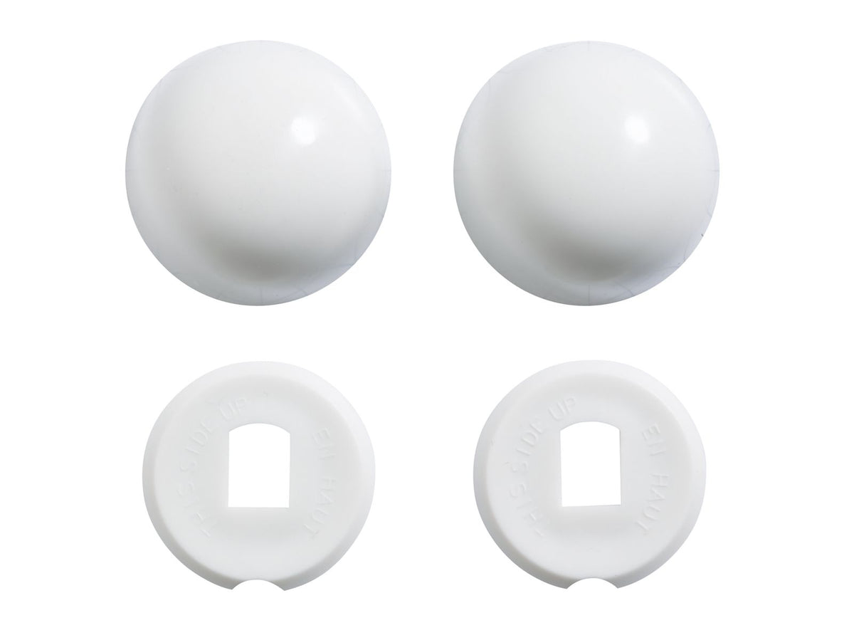 KOHLER Bolt Caps Kit For Toilets - White, K-GP1013092-0