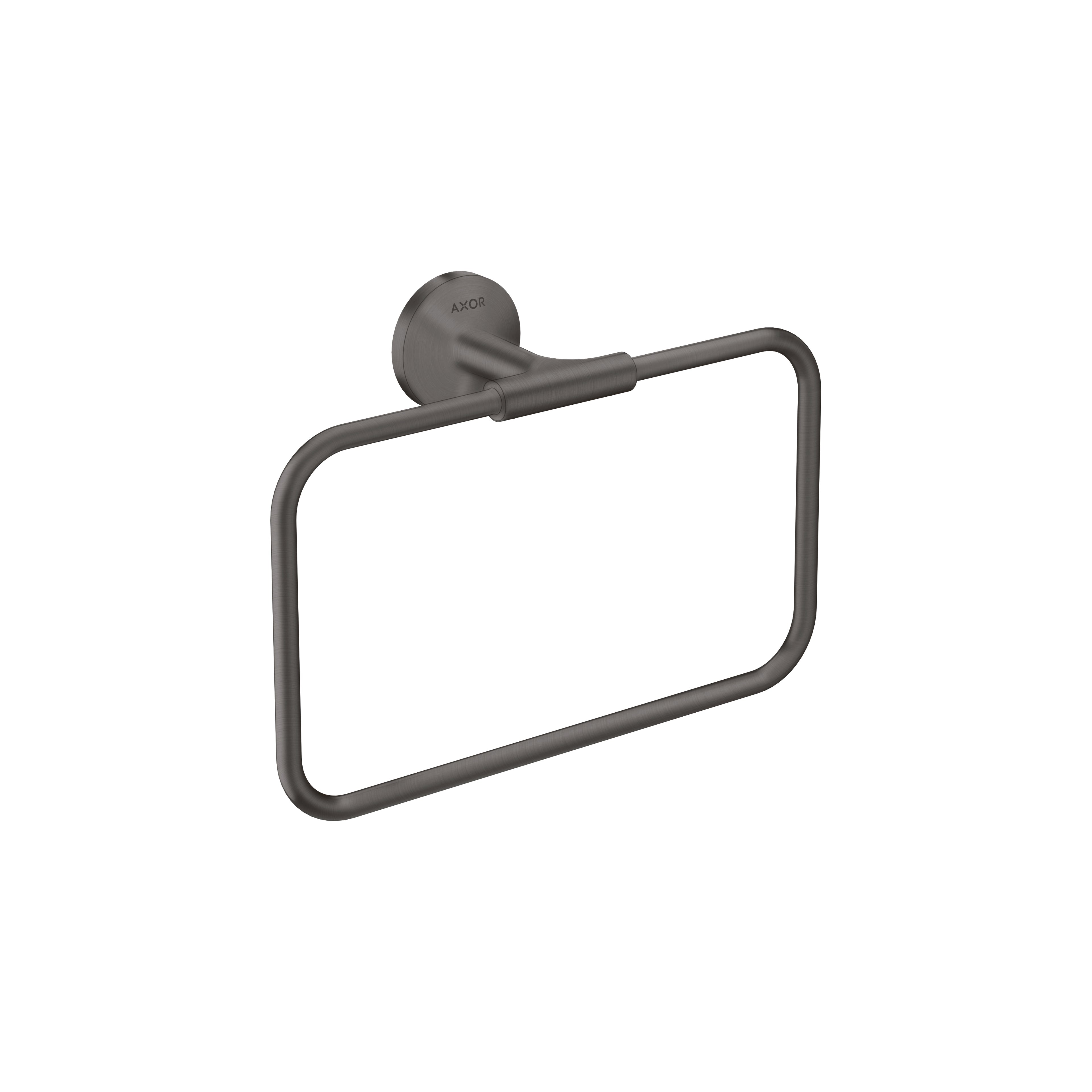 AXOR 42823340 Universal Circular Towel Ring - Brushed Black Chrome