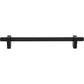 JEFFREY ALEXANDER 478-12MB Larkin 1 12" Center-to-Center Appliance Pull - Matte Black