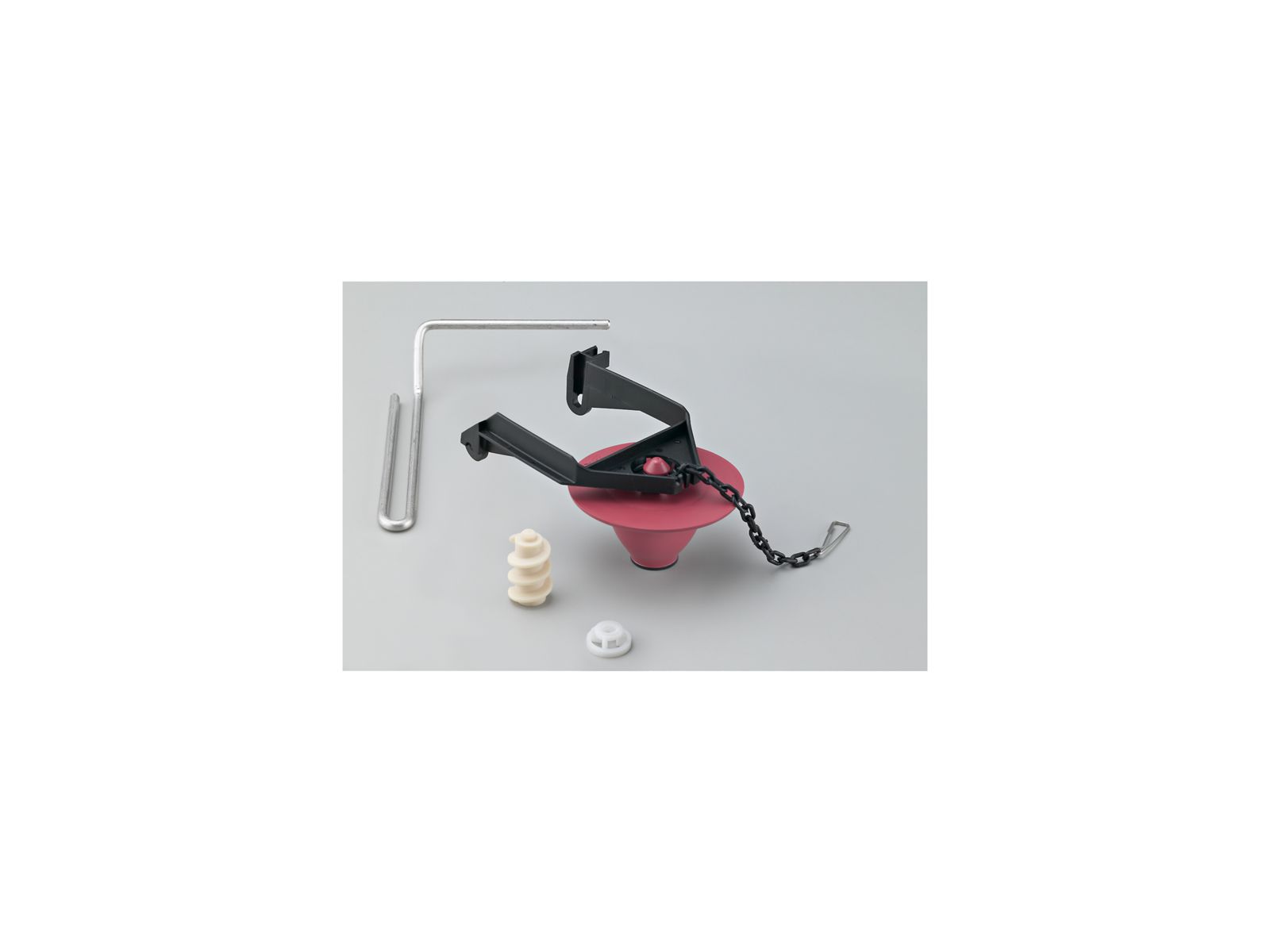 KOHLER FLAPPER OLD STYLE WITH METAL ARM BRACKET, K-1010376