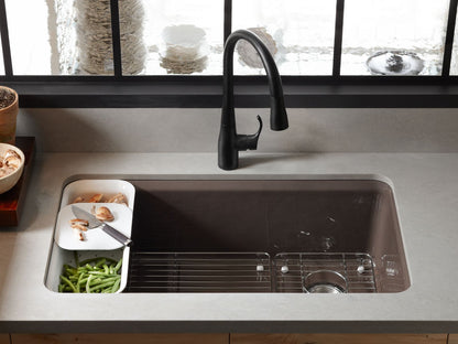 KOHLER K-6255-ST Riverby Right-hand sink rack - Stainless Steel